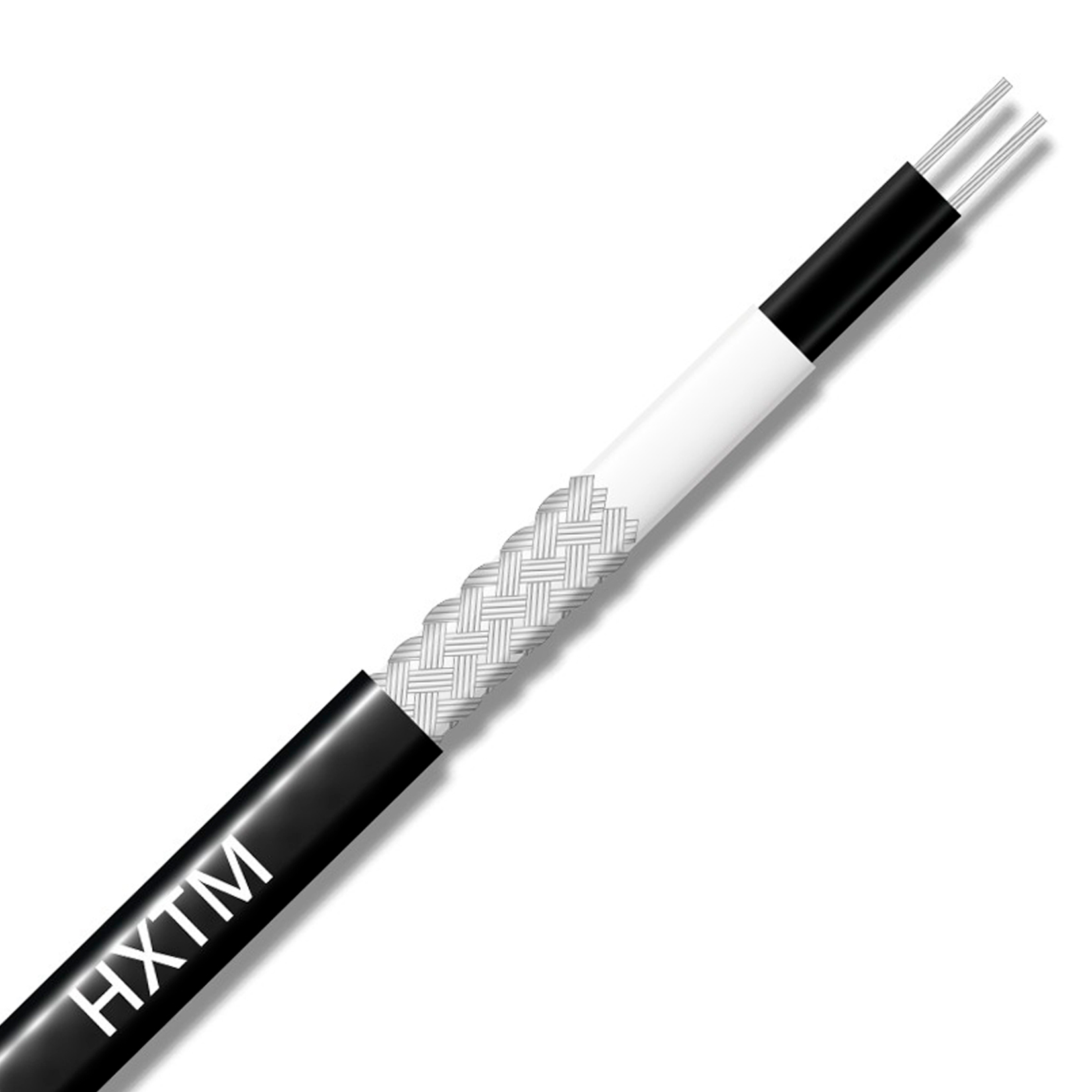 Extherm 25HXTM2-CT Саморегулирующийся нагревательный кабель для обогрева труб (внутр/внеш) 25 Вт/м, 20AWG, фторопласт