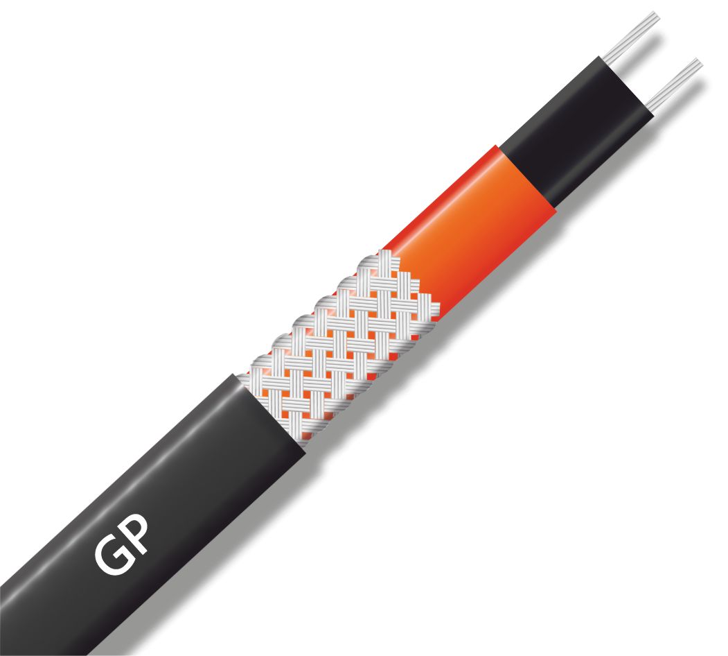 Extherm GP-2CR Саморегулирующийся нагревательный кабель строительного применения (кровли, трубы), термопласт