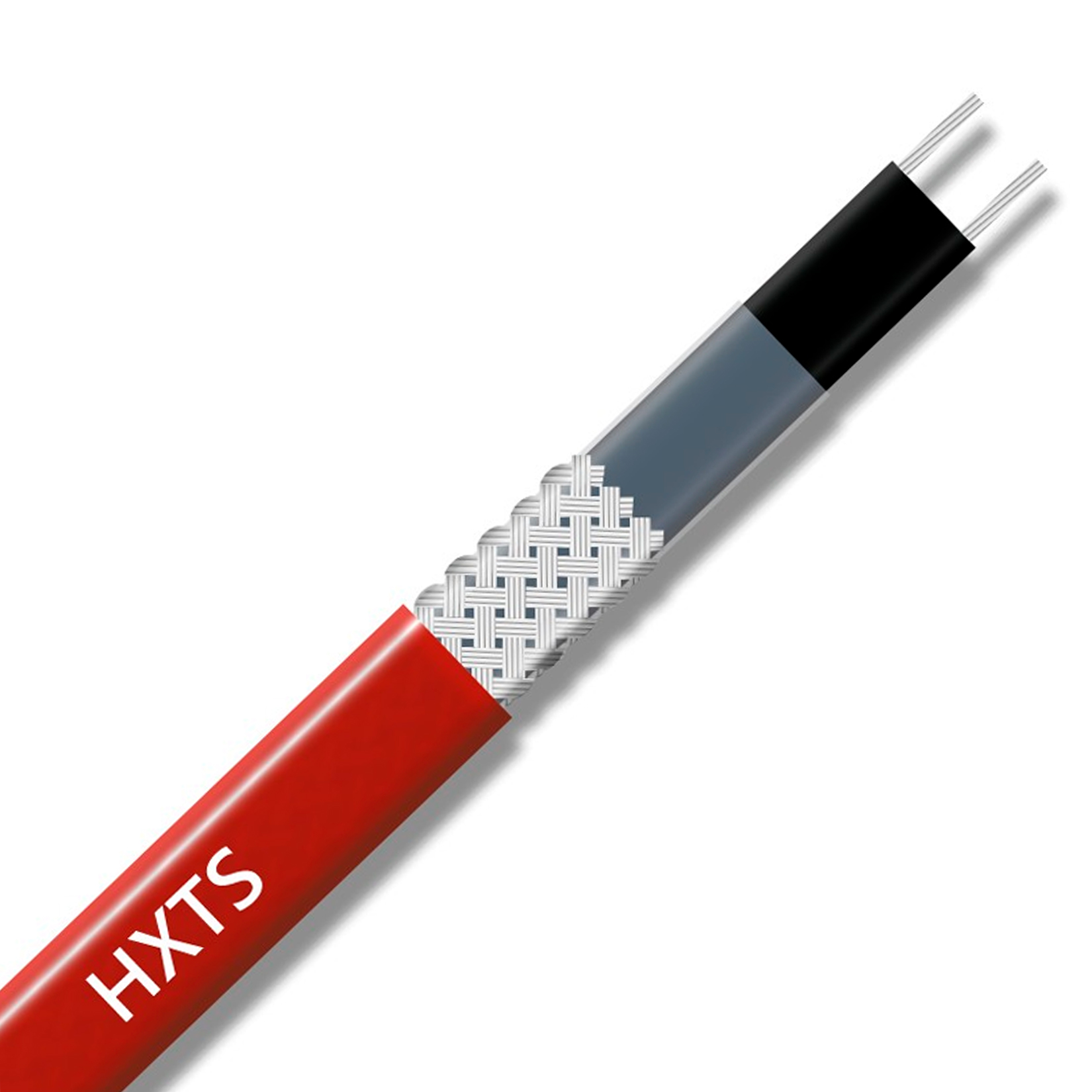 Extherm 45HXTS2-CТ Саморегулирующийся нагревательный кабель промышленного применения 45 Вт/м, 16AWG, фторопласт