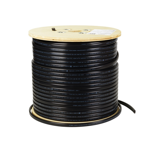 Extherm EPL-2CR кабель нагревательный саморегулирующийся 80 Вт/м при 0 град.С в бетоне (открытые площадки, подъездные пути, тротуары), термопласт