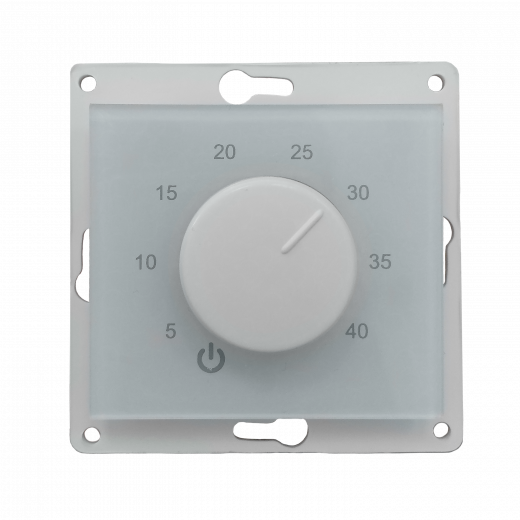 Extherm Th-HF-G-W Механический термостат под рамку Schneider Electric Glossa (БЕЛЫЙ)