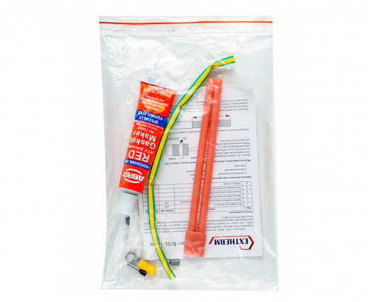 Extherm B/Gl splice Комплект для ввода саморегулирующегося кабеля в соединительную коробку клеевой без огневых работ