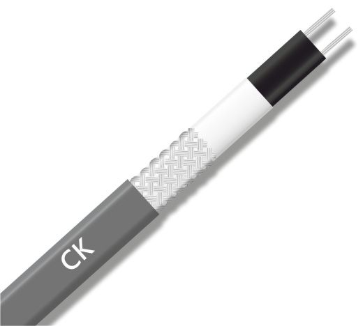 Extherm 32CK20-AT нагревательный кабель саморегулирующийся строительного применения (кровли, трубы) 32 Вт/м, термопласт