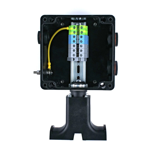 Extherm TermBox Ex 160N-L Коробка индикаторная на опоре, 160*160*92 мм, УХЛ1, IP66, 1Ex e llC T6...T3GbX