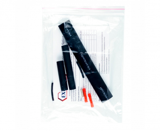 Extherm LXTC splice Комплект для ремонта/соединения и концевой заделки саморегулирующихся кабелей LXTC  термоусадочный
