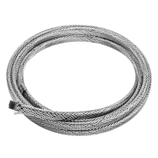 Extherm 31CMK25-CT саморегулирующийся нагревательный кабель 31 Вт/м, оболочка термопласт, 15AWG, внешняя броня (оплетка) из нержавеющих проволок