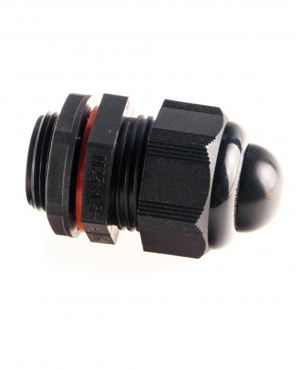 Extherm BM-X6S-LP (DS) Кабельный ввод взрывозащищенный М25х1,5 с уплотнением  для небронированного силового кабеля Ø10-18мм,  с уплотнительным кольцом и контргайкой, полиамид