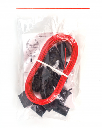 Extherm DRAIN/1 Комплект крепежа в водосточную трубу в 1 нитку, 20 м (трос+крепежи)