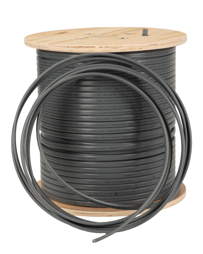 Extherm AKP27-CT нагревательный саморегулирующийся кабель для систем антиобледенения кровли 18 Вт/м на воздухе, 36 Вт/м в талой воде со льдом