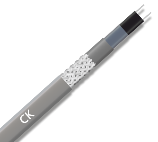 Extherm 18CK20-AT кабель нагревательный саморегулирующийся строительного применения (трубы), 18 Вт/м, термопласт