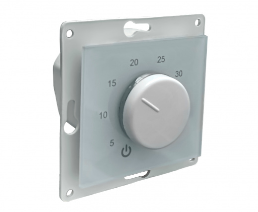 Extherm Th-HF-G-W Механический термостат под рамку Schneider Electric Glossa (БЕЛЫЙ)